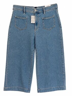 Lands’ End High Rise Crop Leg Jeans – Size 10P – NWT
